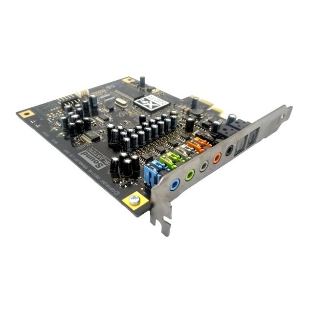 Placa Som Creative SB0880 PCI´e Sound Blaster Titanium | Shopee Brasil