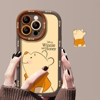Nova Capa De Telefone Fofa Do Winnie the Pooh star View Adequada Para iphone16 16pro 15 promax/14pro/13 premium 12Promax