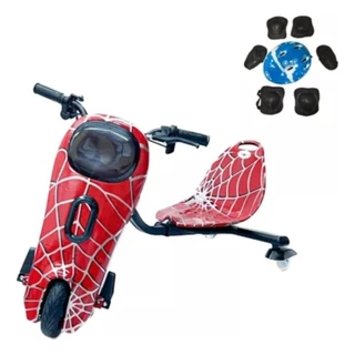 Triciclo Elétrico Infantil Drift 3 Velocidades Bluetooth Led em Oferta na Shopee