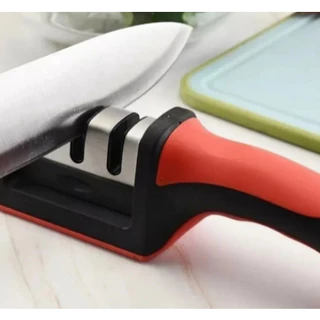 Afiador de Faca Amolador Tesoura Profissional 4 em 1 Aço Inox Seguro com 3 Afiadores em Oferta na Shopee