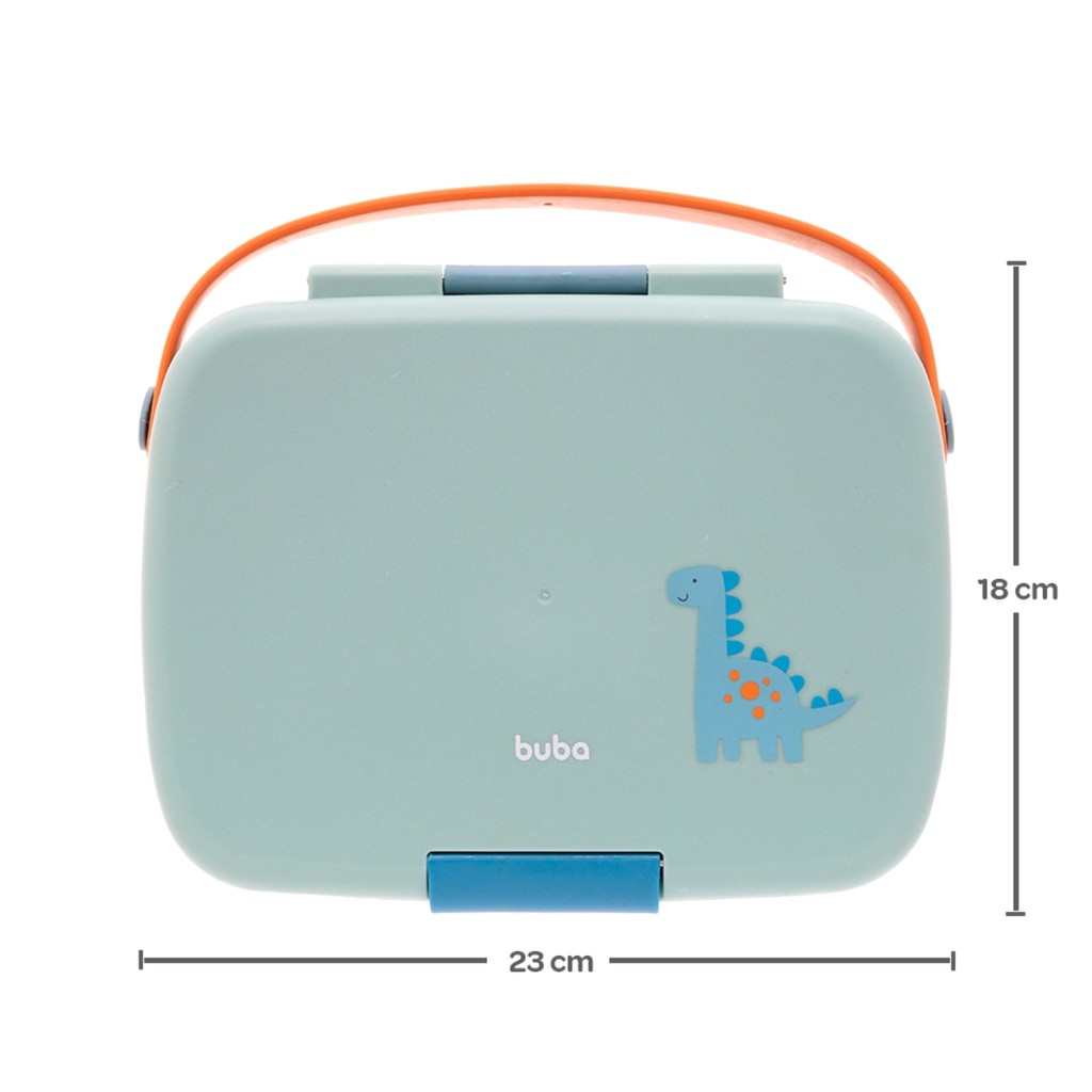 Bento Box Magic Com Divisória Dino - 19728 Buba | Shopee Brasil
