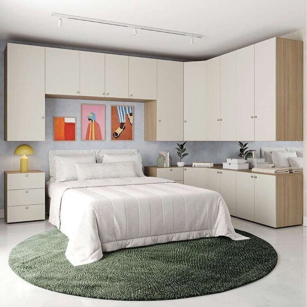 Guarda-Roupa Modular 13 Módulos 16 Portas 6 Gavetas Frame CabeCasa ...