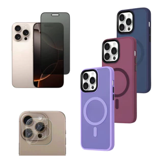 Capinha capa Case magsafe Magnética Fosca Para iPhone 16pro + película 3d + proteção Câmera