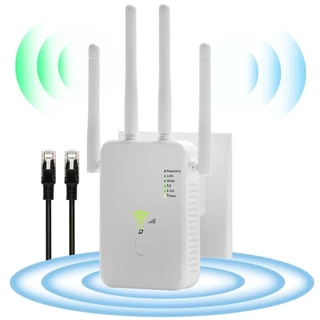 Repetidor Wireless 5g Roteador Potente Wifi 5ghz Sem Fio 2.4 KP-RW402/G