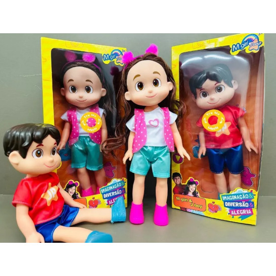 Boneca Maria Clara ou JP 27cm Musical - Canta e Fala Várias frases ...