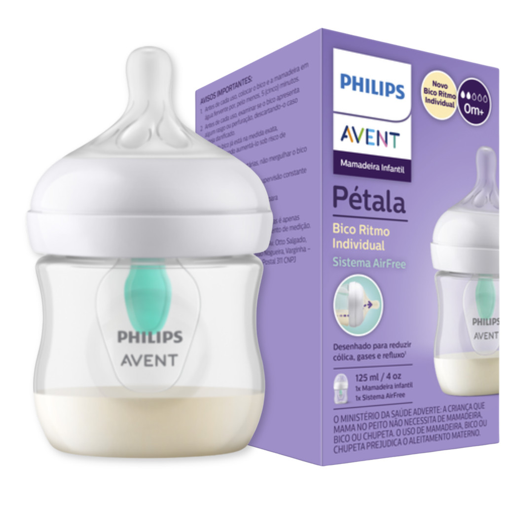 Mamadeira Pétala Air Free 125ml Philips Avent