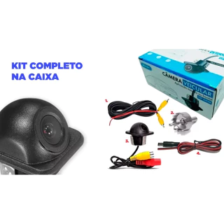 Câmera De Ré Tartaruga Tartaruguinha Veicular Universal Knup