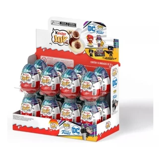 Chocolate Kinder Ovo Joy Liga da Justiça C/16un Ferrero