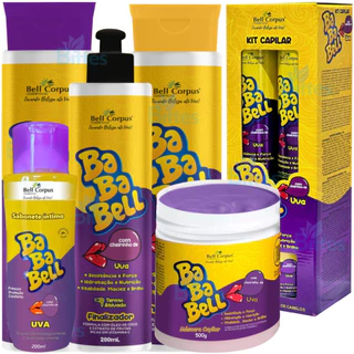 Kit Uva Com Sabonete Íntimo Bell Corpus Cosméticos