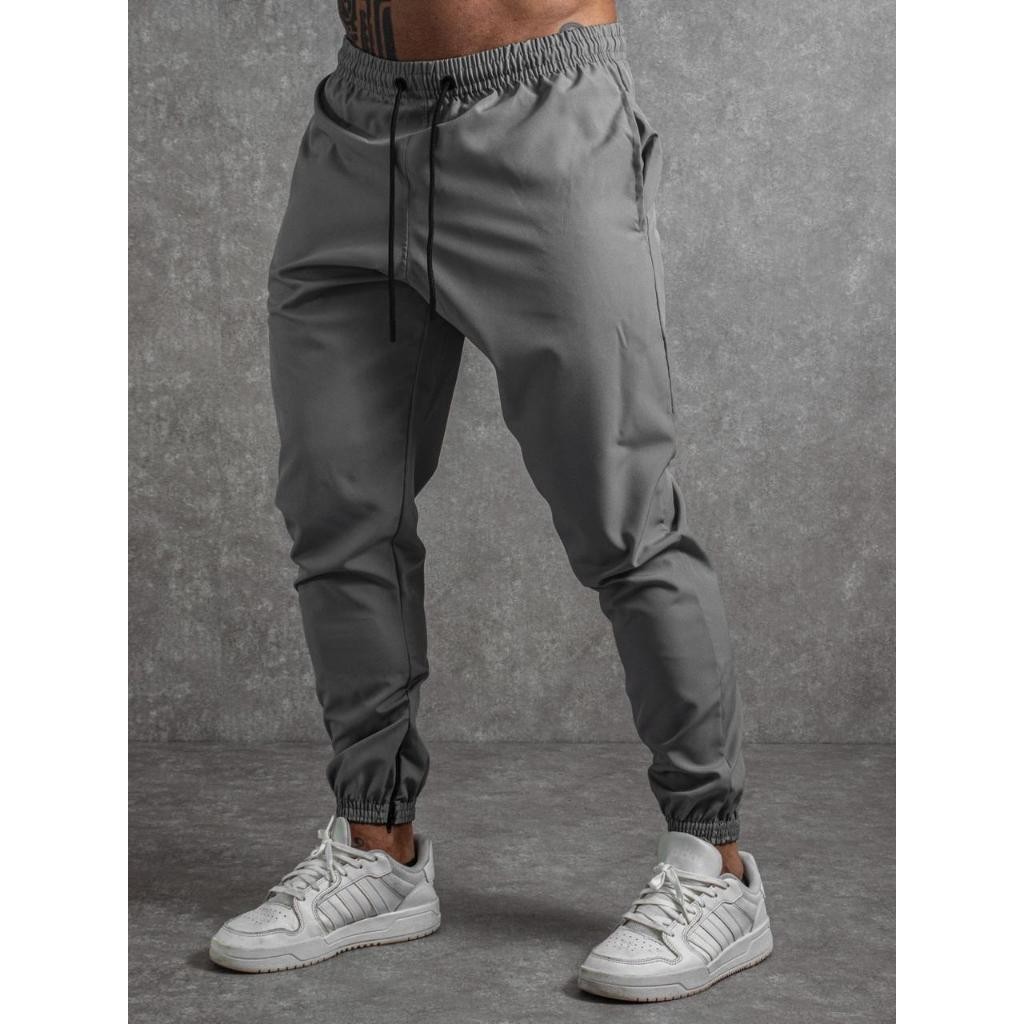 Calça Tactel Esportiva com Elastano Dry Fit Masculina Academia Treino ...