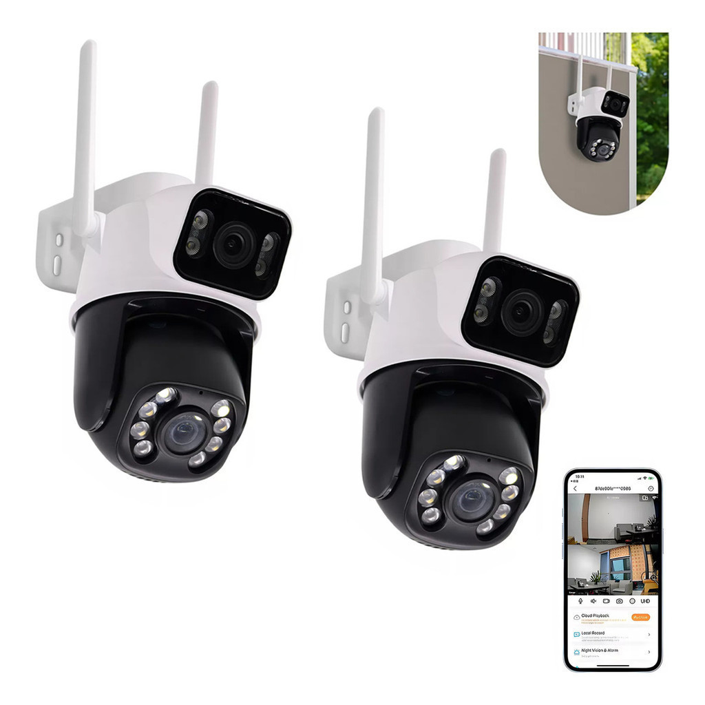 Cámara De Seguridad Ptz Icsee Wifi 2.4g Exterior Ip66 4k 5mp Con Sd De - Foto 8