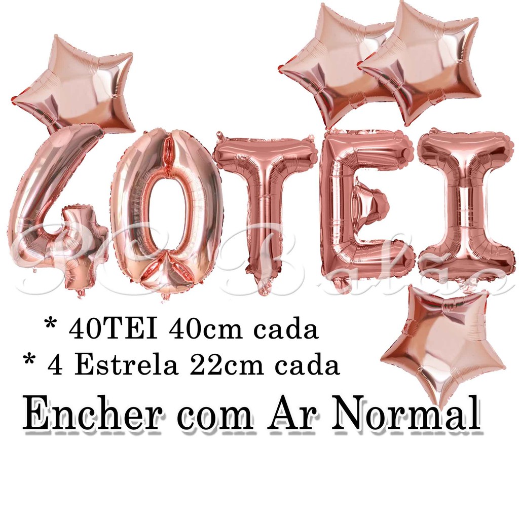 Balão 40 Anos na Black Friday 2025 | BuscaProdutos