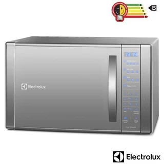 Micro-ondas Electrolux com 31 Litros de Capacidade e Grill Prata - ME41X em Oferta na Shopee