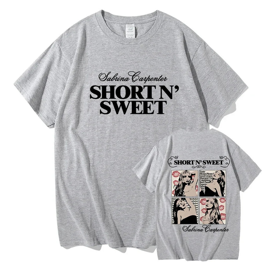 Camiseta Sabrina Carpenter Short N' Sweet T Shirt Fashion Men