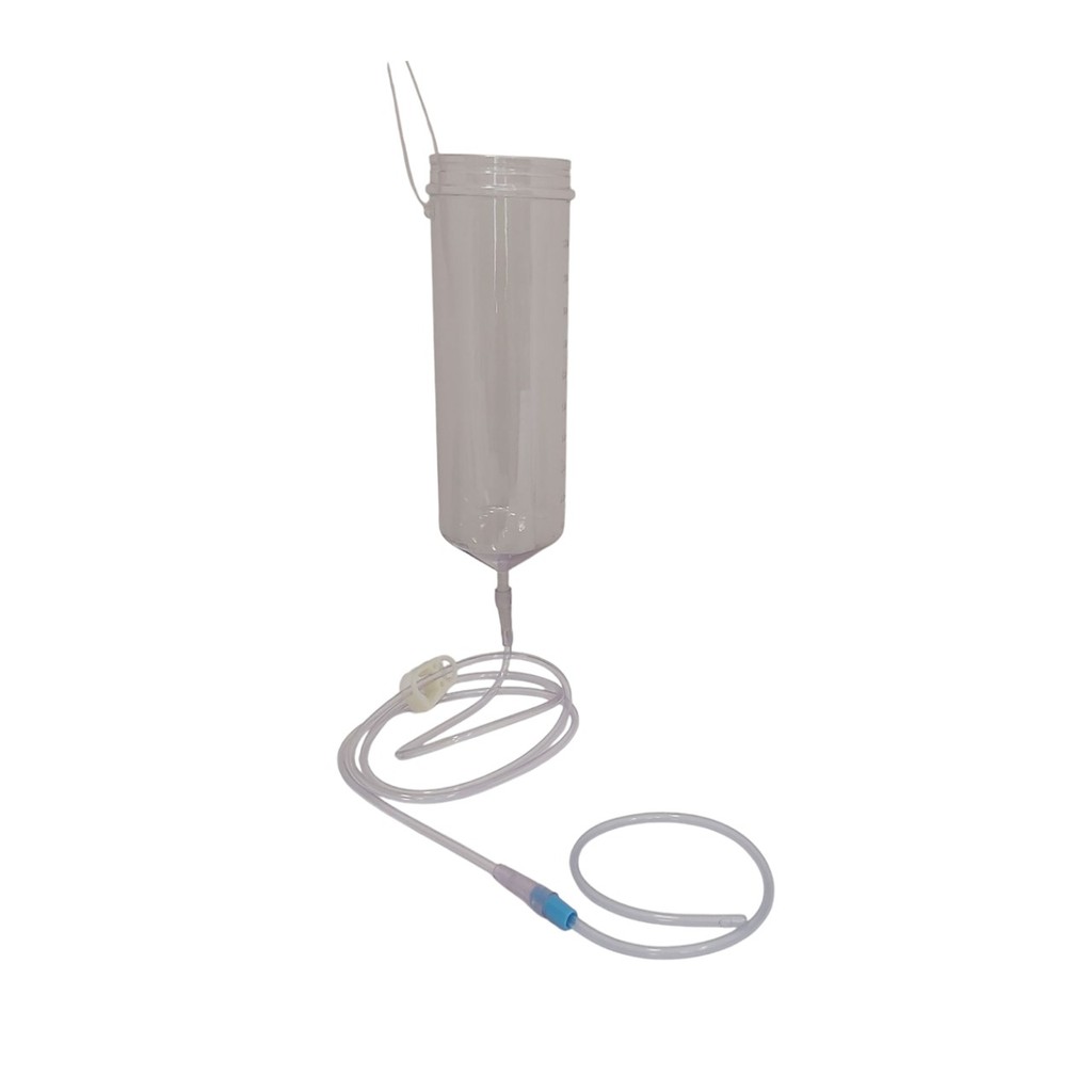 Kit Enema Para Limpeza Íntima E Intestinal 1L CPL + 5 Sondas