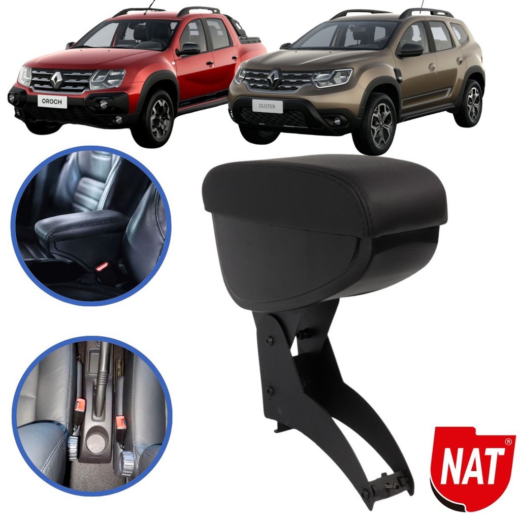 Apoio De Braço Duster E Oroch 2011 Até 2020 Encosto De Braço Central Renaut Duster E Oroch Acessorio Para Carro