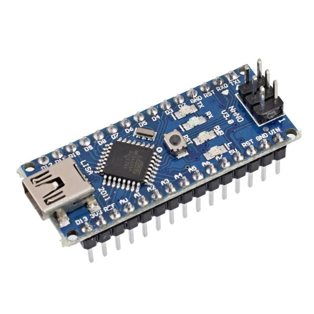 Placa Arduino Nano V3 Atmega 328 Pinos ja Soldados Robótica Eletrónica ...