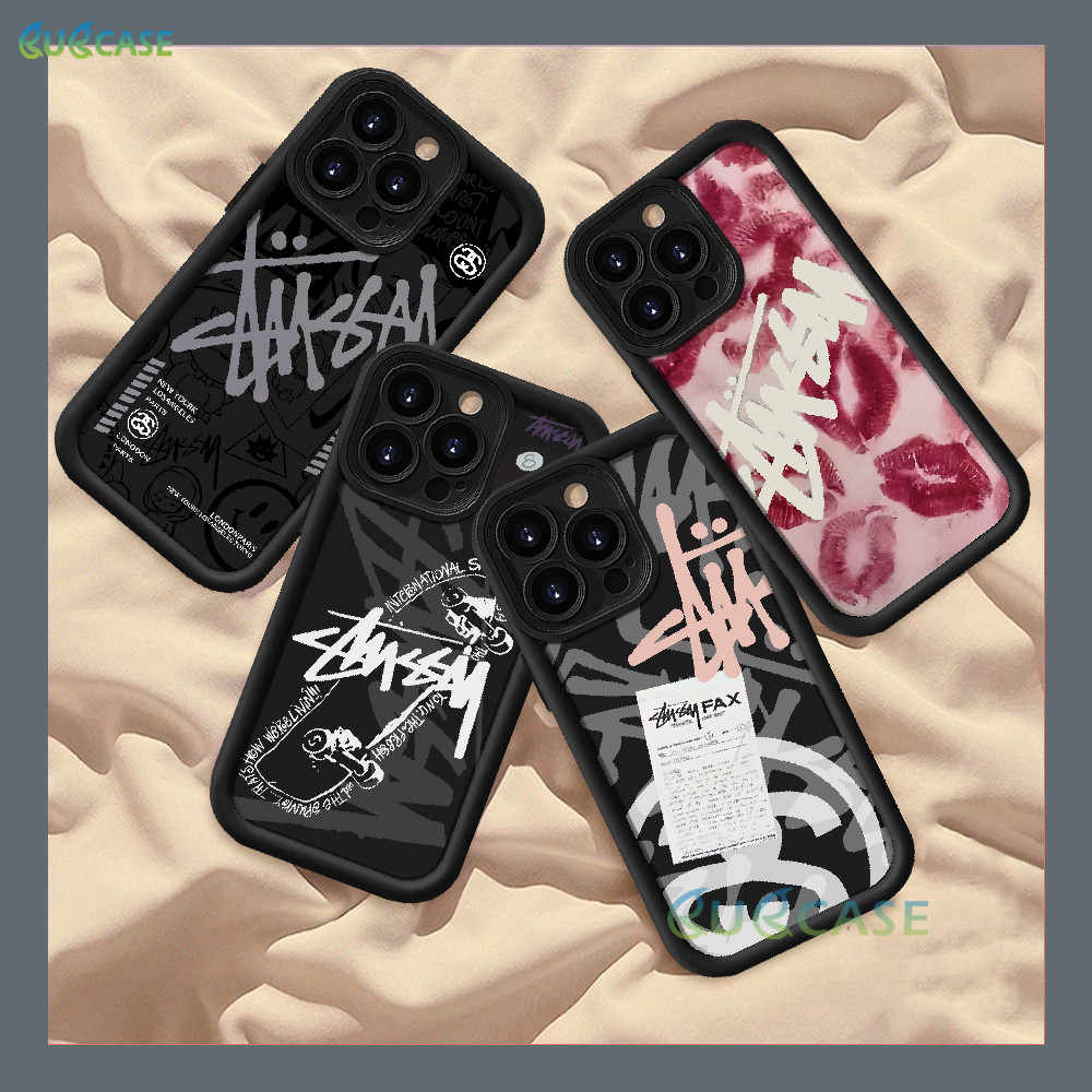 Bubbcase Moda Tendência Legal Marca Situs Caso Capa iPhone 16 15 Pro Max 15 Plus 14 13 12 iPhone11Pro 14Plus 16Pro Capa