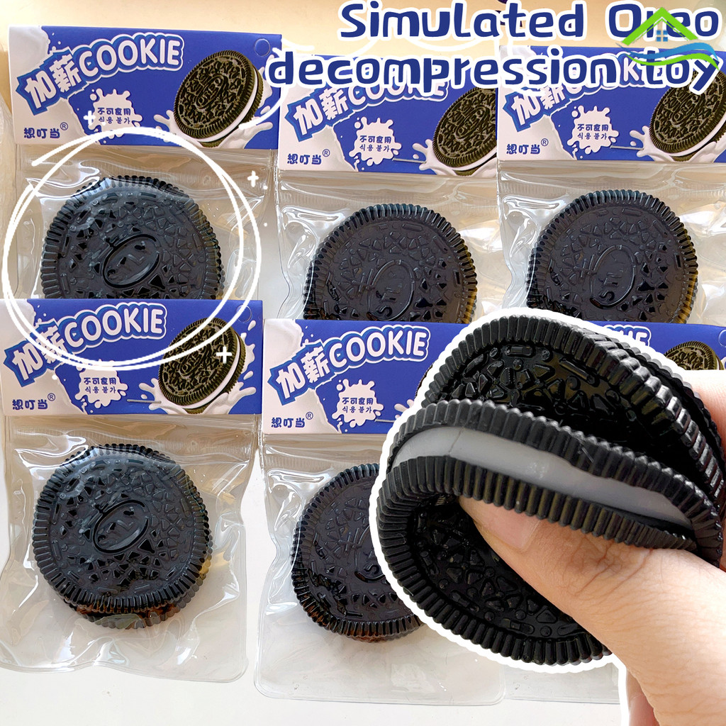 Oreo Biscoito Mole Brinquedo Fidget Estresse Bola Espremendo Alívio ...