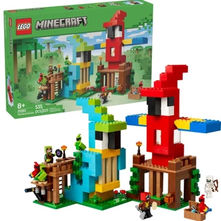Minecraft As Casas dos Papagaios 21282 Lego