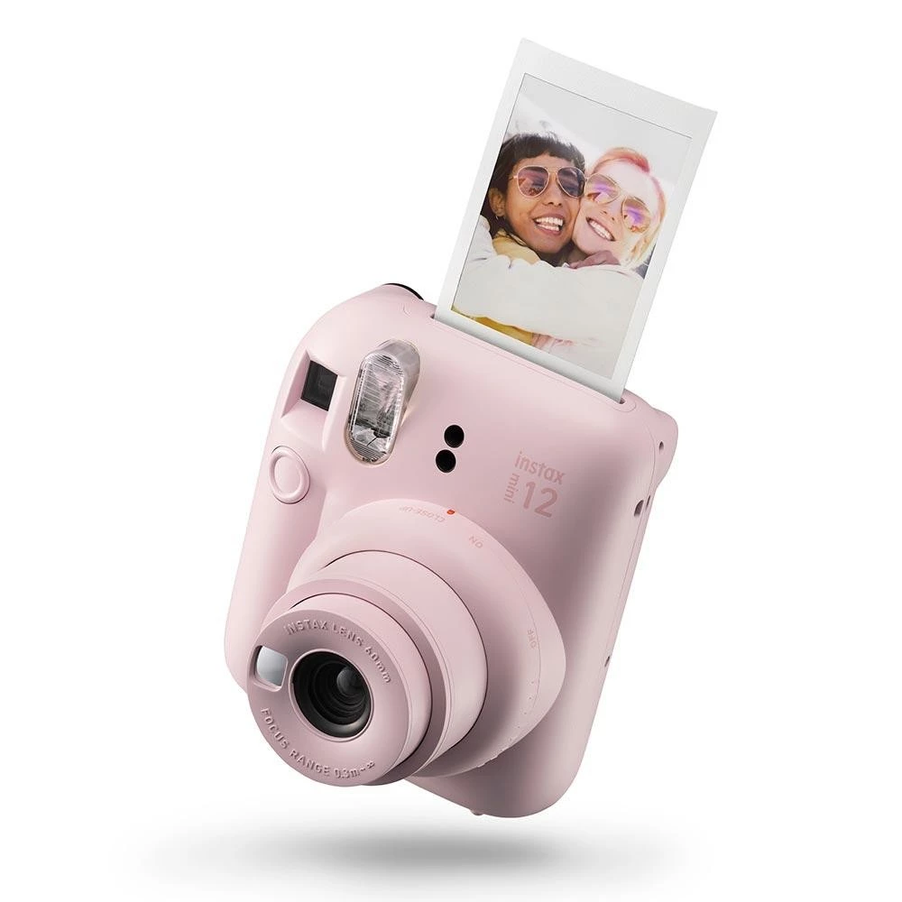 Câmera Instantânea Instax Mini 12 Fujifilm Rosa Gloss