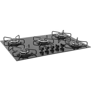 Cooktop Mesa De Vidro 5 Queimadores FG5005AVP Suggar Bivolt