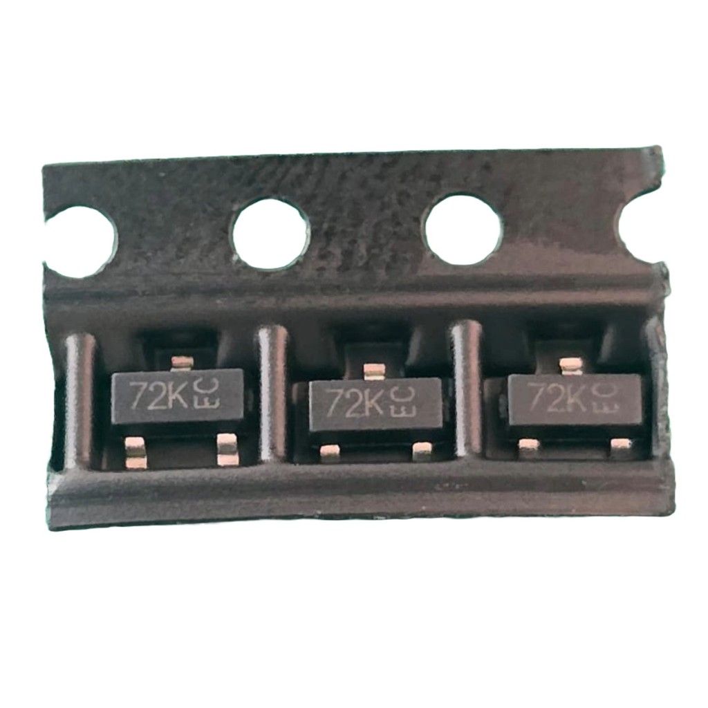 100x Transistor 2n7002ks = 72k Mosfet N 300ma 60v Smd Sot23 | Shopee Brasil
