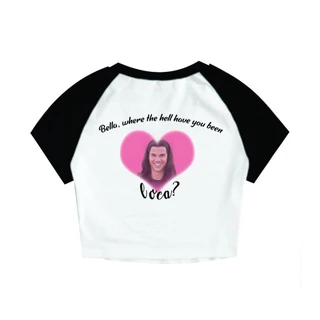 Cropped Raglan blogueira crepusculo jacob Bella, where the hell have you been loca? curta