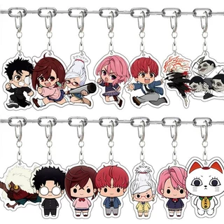 [Personalizado] Anime dandadan acrílico pingente chaveiro Momo Ayase Ken Takakura Seiko Ayase pingente acrílico chaveiro