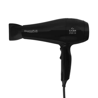 Secador de Cabelo GAMA ITALY Eleganza Plus 2100W Preto 220V em Oferta na Shopee