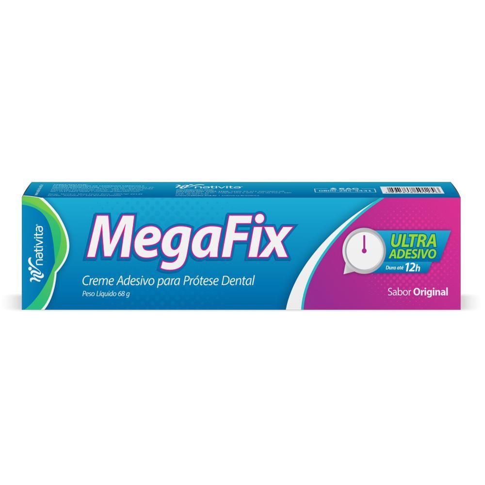 MEGAFIX CREME ADESIVO SABOR ORIGINAL COM 68G | Shopee Brasil