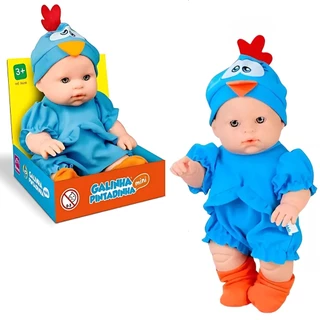 Boneca Mini Baby Galinha Pintadinha  - 5608 Roma