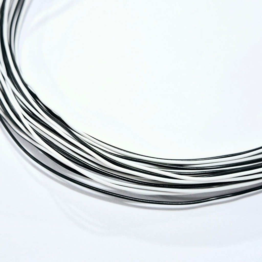 10M X Fio Jumper Solido 2X0,5MM Protoboard Aciona Fogos Telefonia