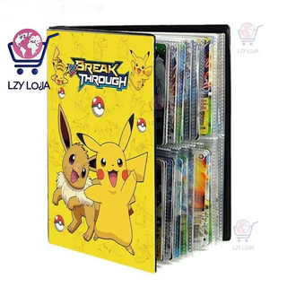 QUINTON Pokemon Cartões Álbum Presente Do Miúdo 240 Pçs De Fotos Display Pasta VMAX GX EX Anime Coleção Macarrão WJQG em Oferta na Shopee