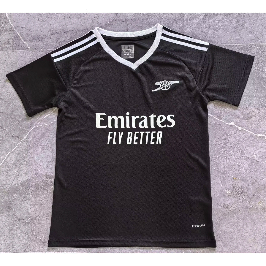 74QA 2425 Goleiro do Arsenal Preto S-4XL 1VSD