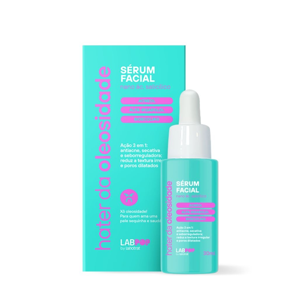 Sérum Facial LabPop By Labotrat 30ml - Trava na Maciez, Gloooow Up