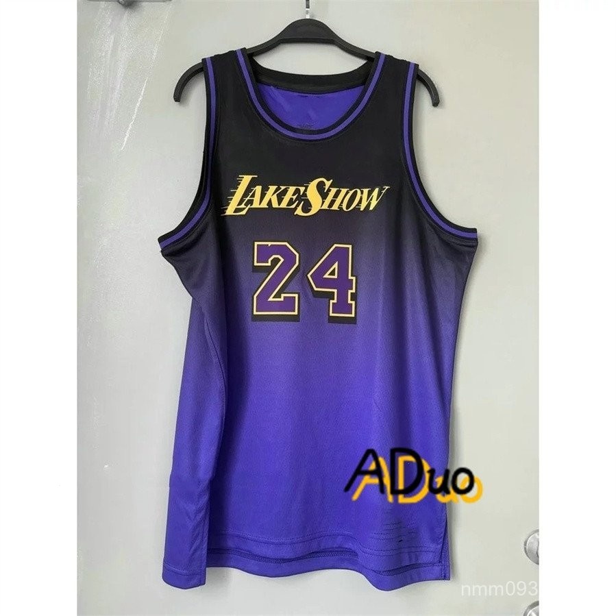 2025 Camisa De Gravata Basquete De Kobe Bryant Quente 24 Camisas Da