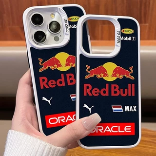 Moda Imd Capa Dura Para iPhone 16 15 14 13 12 11 X XR XS Red bull Racing Oracle Verstappen Embalagem