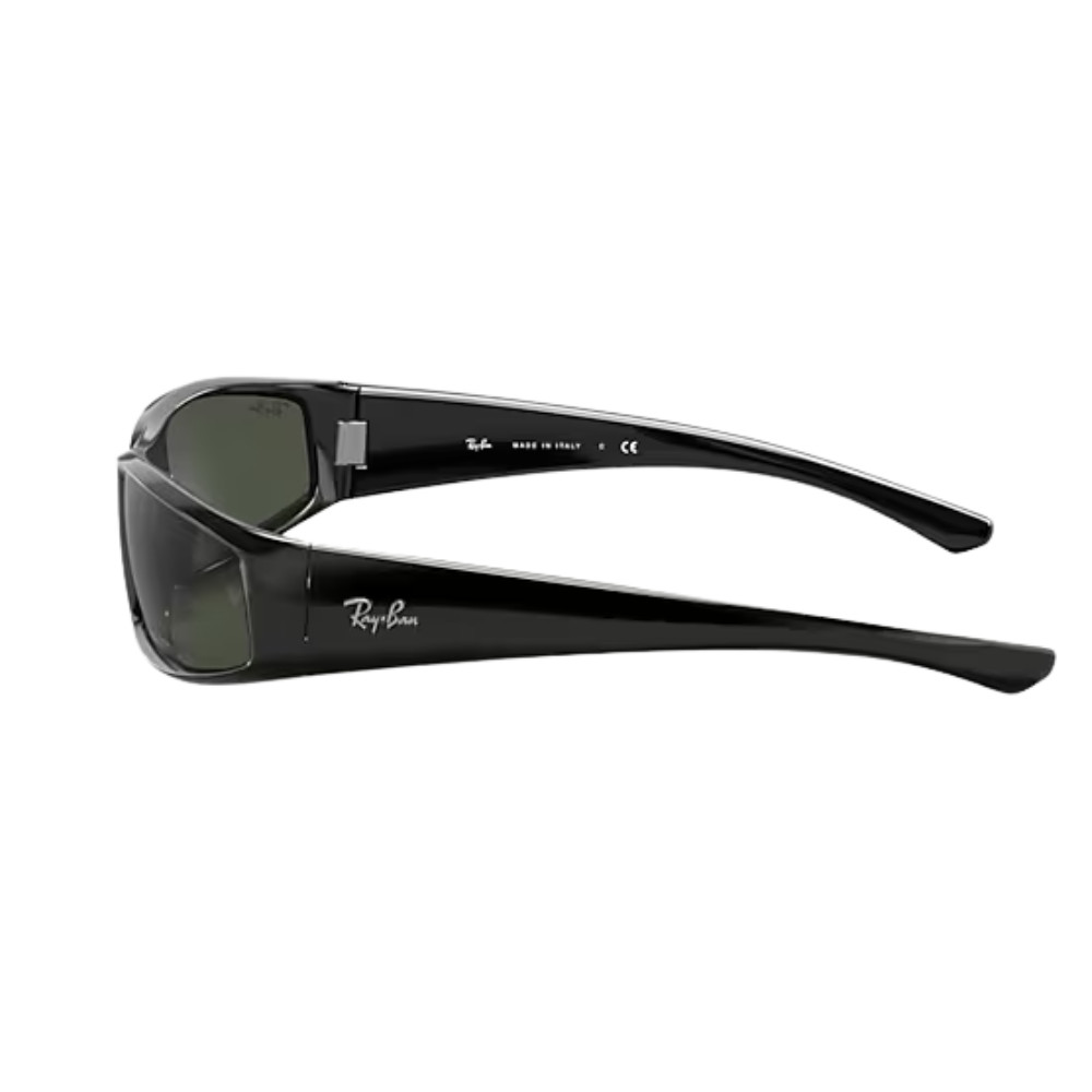 Óculos De Sol Ray Ban Retangular RB4335 Tamanho 58 | Shopee Brasil