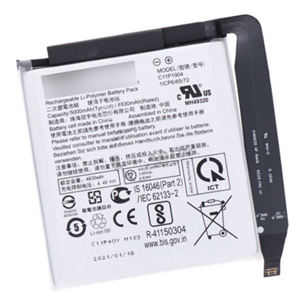 Bateria P/ Asus Zenfone 7 / 7 Pro Z8 Flip C11p1904 Original