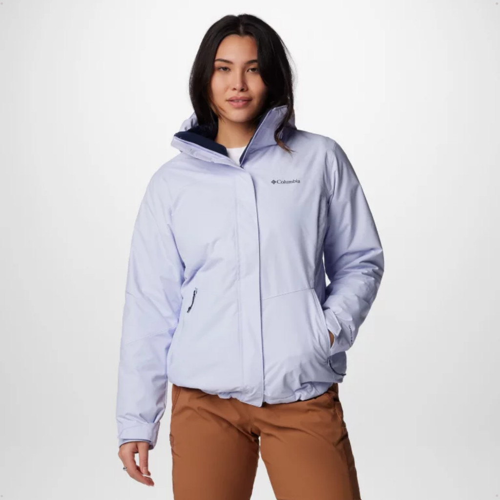 コロンビア Columbia Frost Free Jacket Jaqueta Columbia Feminina 3 em 1 Bugaboo III Fleece Snowdrift
