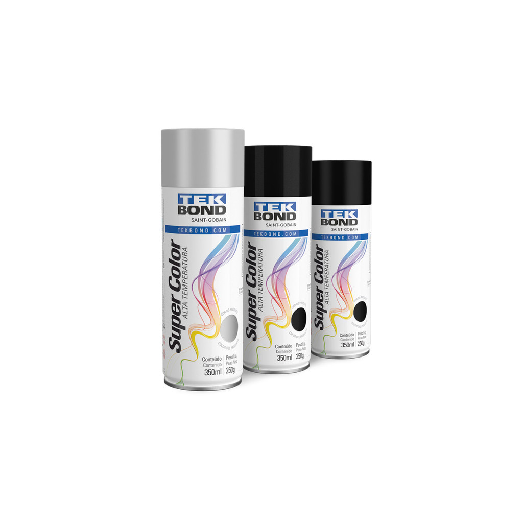 Tinta Spray Aerossol Alta Temperatura