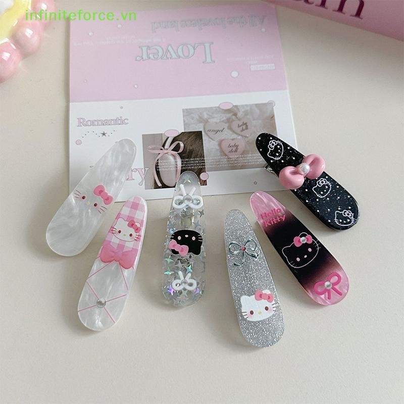 INVN Kawaii Sanrio Hello Kitty Grampo De Cabelo Para Mulheres Meninas ...