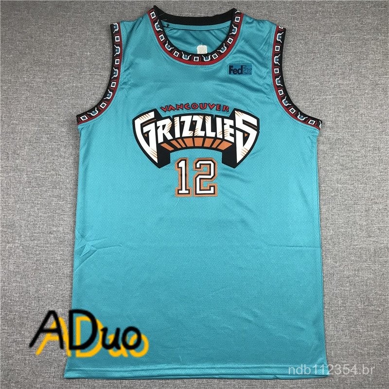 Bordado Camisa regata De Basquete #12 Ja Morant masculina 2022 jerseys