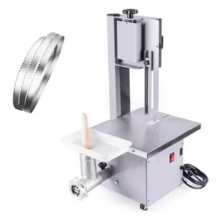 Serra Fita Bancada Moedor Açougue Mercearia Carne Osso Inox em Oferta na Shopee