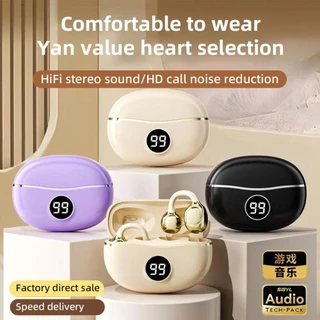 Fones De Ouvido Sem Fio Fone Bluetooth Com Microfone Handsfree Cancelamento Ruído Clipe Música Esportes Jogos Earplug em Oferta na Shopee