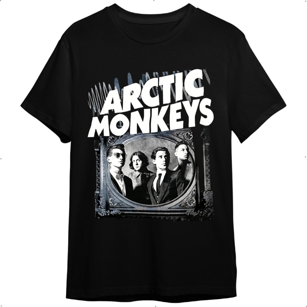 Arctic Monkeys Camiseta Unissex Masculino Feminino 100% Algodão