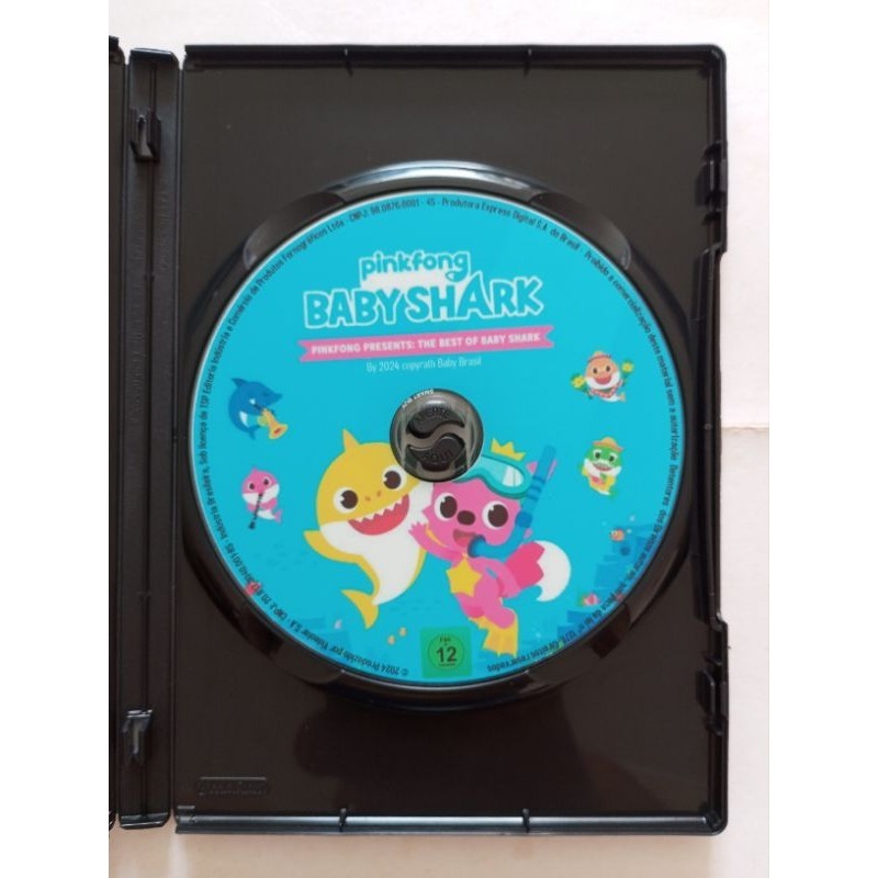 Dvd Baby Shark Pink Fong Infantil | Shopee Brasil