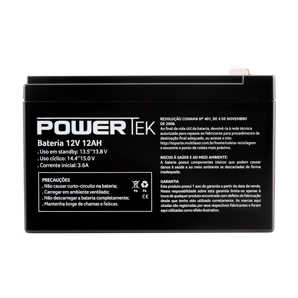 Bateria Multi 12v 12ah M3 Bc 1212 - EN016