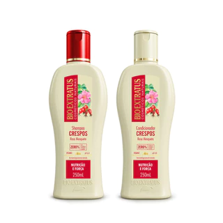 Kit Crespos Shampoo e Condicionador Bio Extratus - 250mL